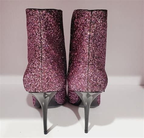 ysl glitzer stiefel|Saint Laurent Shoes .